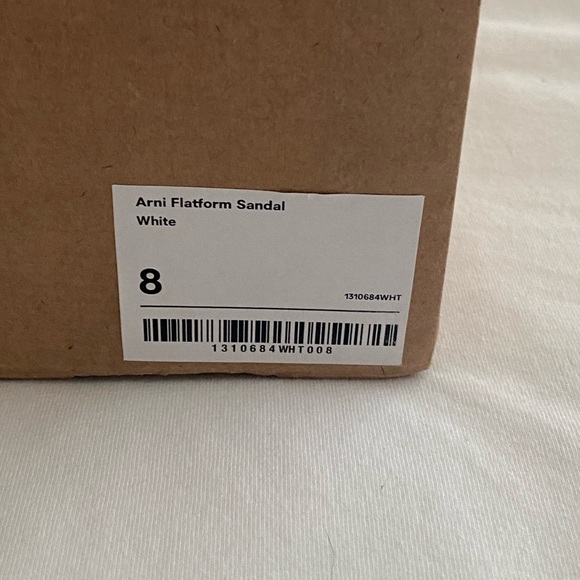 Reformation Arni Off-White Sandals - Picture 5 of 5